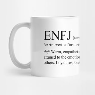 ENFJ Personality (Dictionary Style) Light Mug